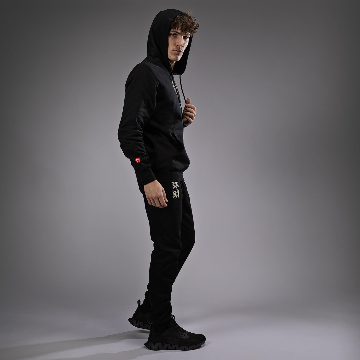 Venum x Assassin's Creed Shadows Hoodie - Black Gaming Hooded Sweatshirt for Men | Perfect for Cosplay, Gaming Events & Streetwear Fashion