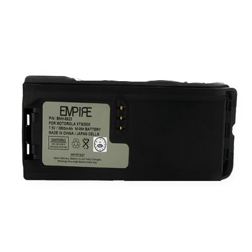 Empire 2-Way Radio Ni-MH Replacement Batteries (7.5V, 3800mAh) - Compatible with Motorola MTP200 & E.F. Johnson NTN8923 - 2-Pack for Long-Lasting Communication - Perfect for Security, Construction, and Outdoor Adventures