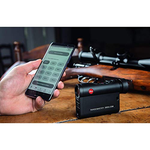 Leica 7x24 Rangemaster CRF 2800.COM Laser Rangefinder - High Precision Hunting & Golf Distance Measuring Device for Outdoor Adventures & Sports