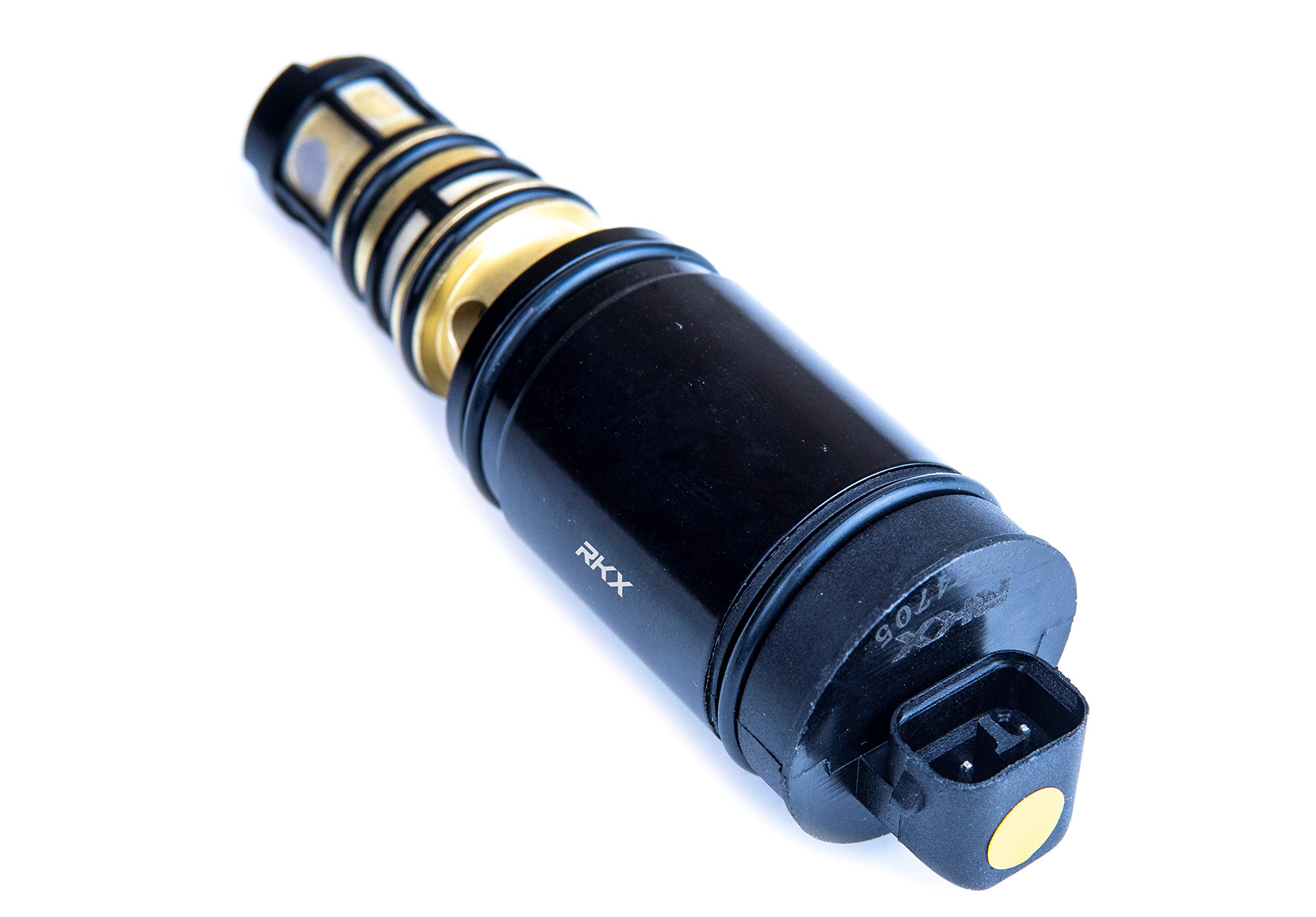 RKX AC Compressor Control Solenoid Valve - Replacement for Denso 7SEU17C with Diode | Compatible with Various Car Models | Perfect for AC System Repair & Maintenance