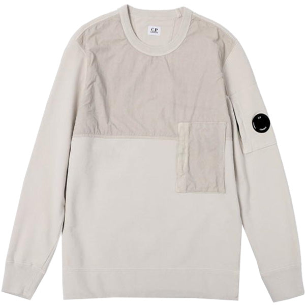 CP Company Mixed Utility Sweatshirt for Men - Stylish & Comfortable Pullover Hoodie for Urban Streetwear & Outdoor Activities