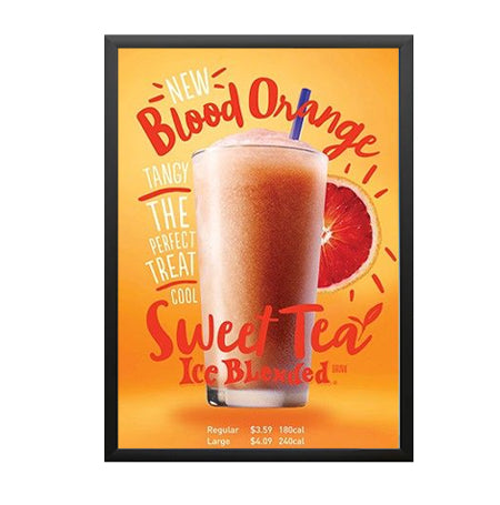Extra Deep 24x36 Poster Snap Frame - 1 1/4 Inch Profile for Mounted Graphics - Fits 3/8 & 1/2 Inch Thick Boards - Perfect for Trade Shows, Retail Displays & Office Decor