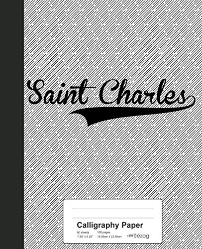 Premium Calligraphy Paper Notebook - SAINT CHARLES Artist Sketchbook for Calligraphy & Hand Lettering | Perfect for Beginners, Professionals & Gift Giving | Ideal for Journals, Scrapbooking & Creative Projects