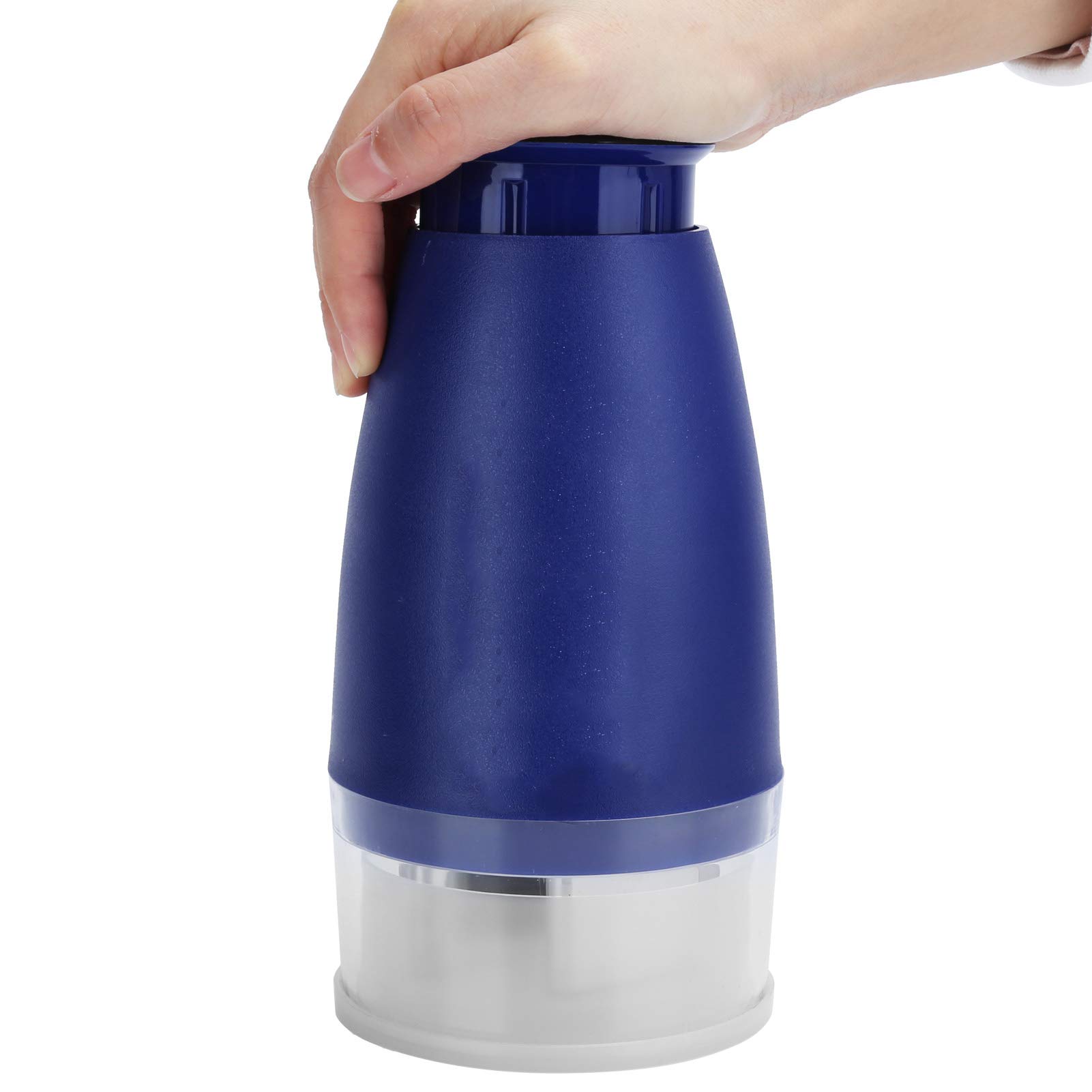 Premium Garlic Press & Chopper - Easy to Disassemble & Portable Manual Garlic Mincer for Garlic, Onions, Walnuts, Herbs (Blue) - Perfect for Cooking, Meal Prep & Kitchen Essentials