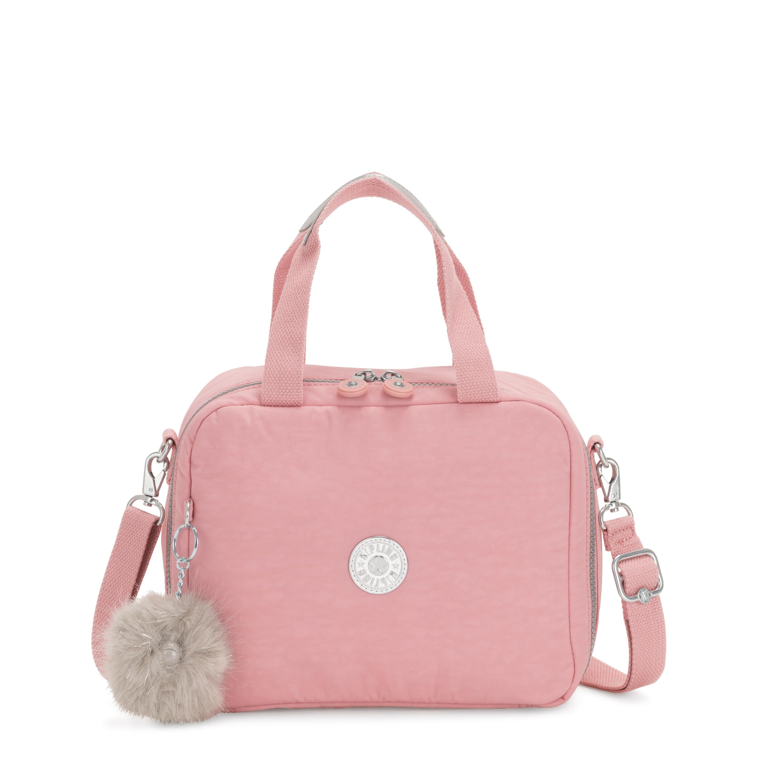 Kipling MIYO Grande Lunch Box with Pockets & Cases - Bridal Rose (Pink) - Perfect for Work, School & Travel Lunches