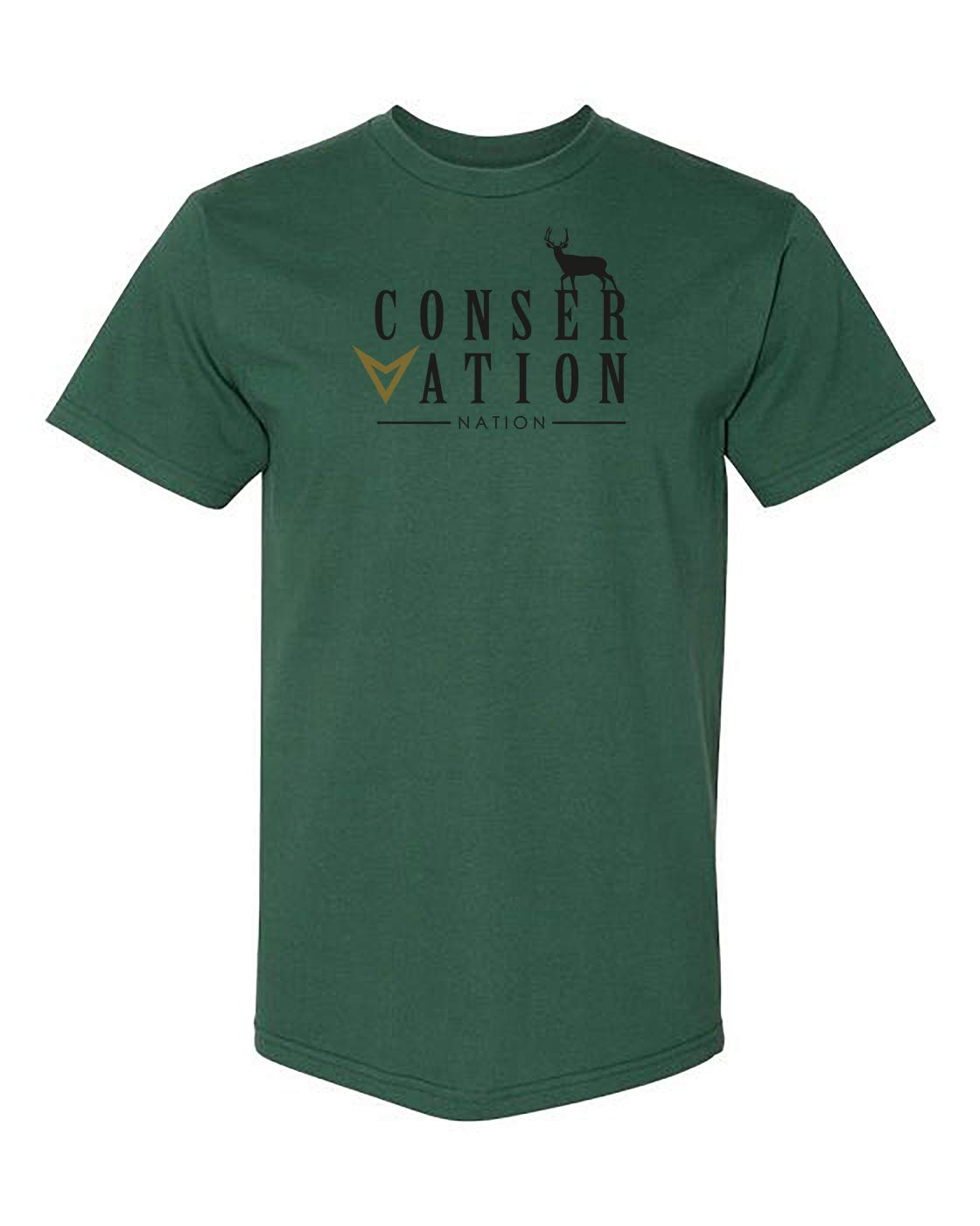 Venado Conservation Nation Short Sleeve T-Shirt - Eco-Friendly Cotton Tee for Men & Women - Perfect for Outdoor Adventures & Casual Wear