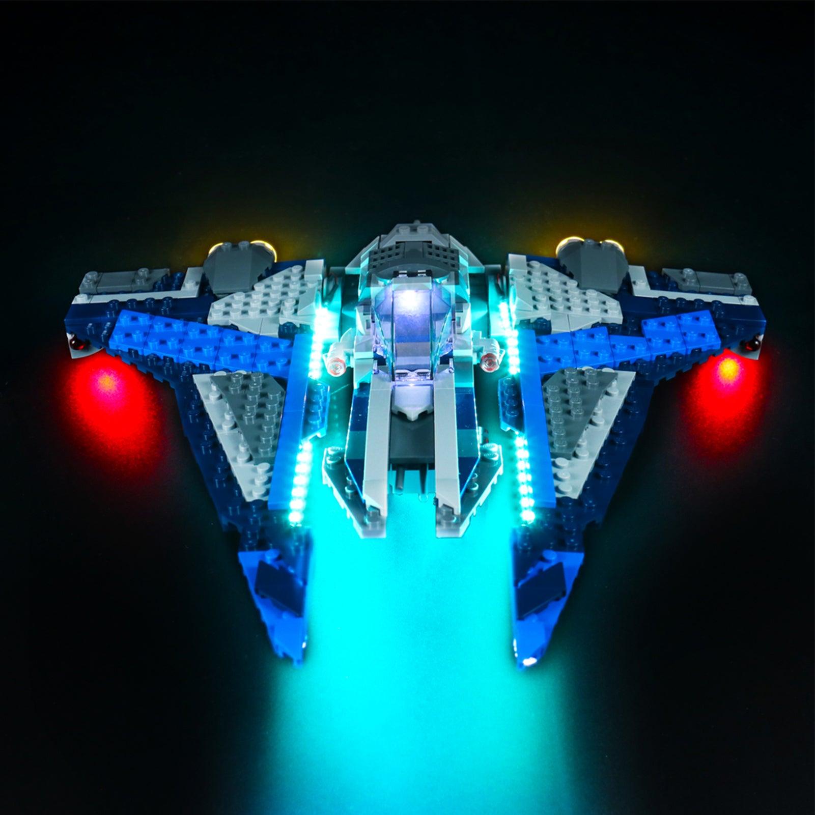 Best Light Kit for Lego Star Wars Mandalorian Starfighter 75316 - DIY Lighting Set with Easy Installation - Perfect for Display & Nighttime Play