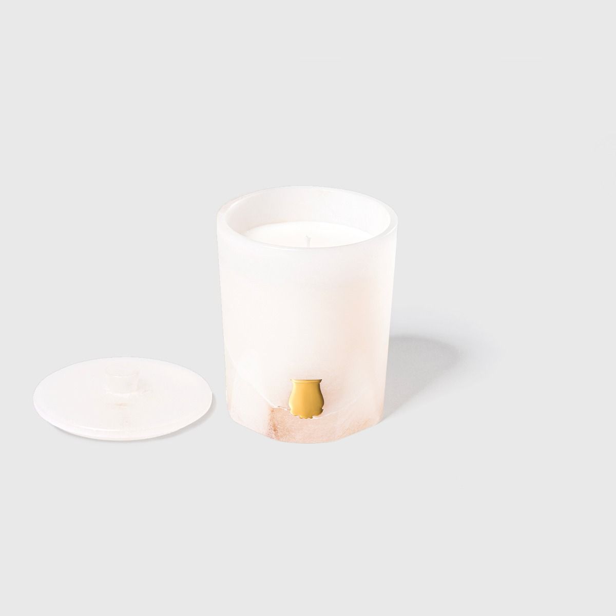 Cire Trudon Ernesto Luxury Scented Candle in Alabaster Jar - Home Decor, Romantic Gifts & Aromatherapy for Relaxation