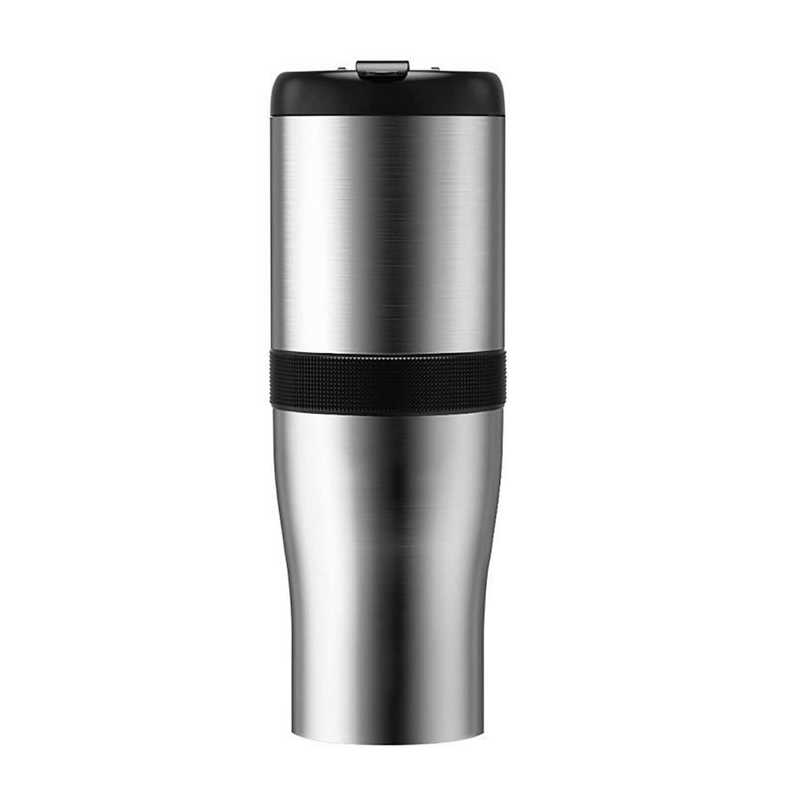 CHENSQ Portable USB Rechargeable Car Coffee Maker - Compact Espresso Machine for Travel, Office & Camping - Works with Espresso Powder - Perfect for Road Trips & Outdoor Adventures