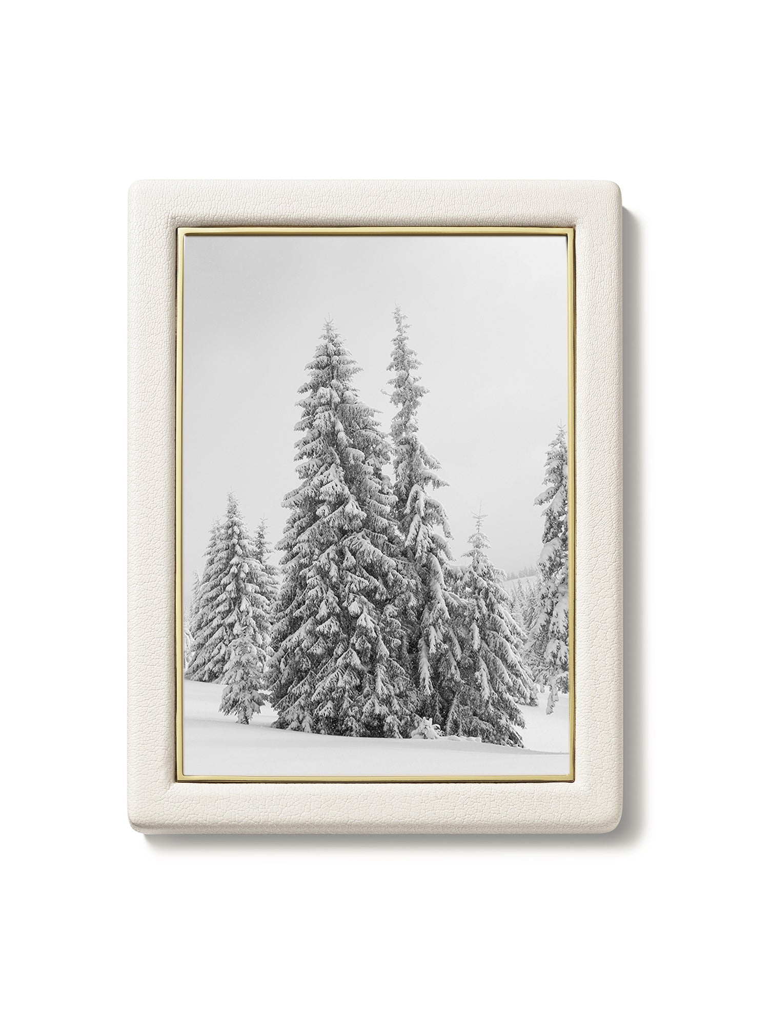 Premium Piero Genuine Leather Photo Frame 5x7 Inches - Elegant Display for Home, Office & Wedding Decor