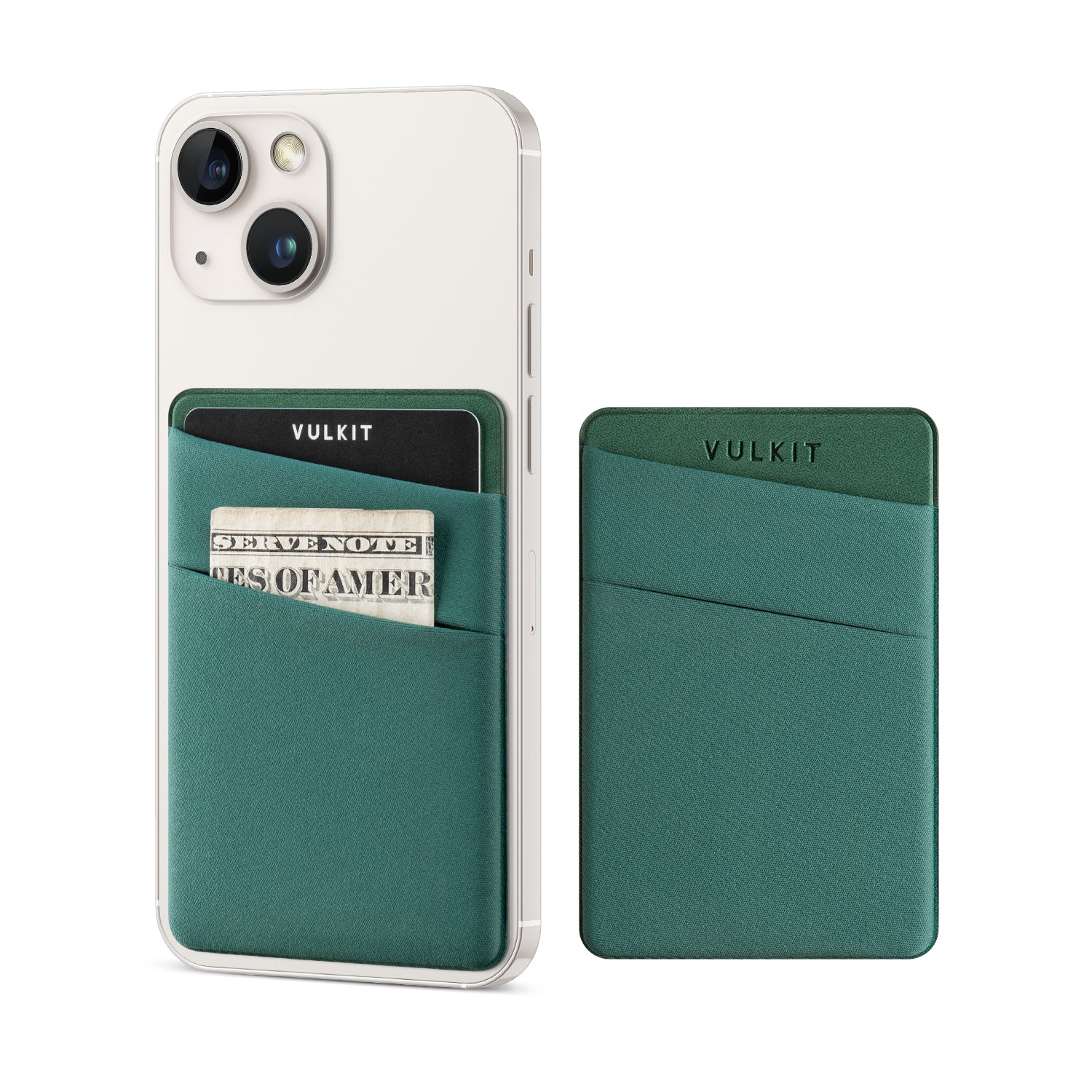 VPA105 Slim Elastic Adhesive Phone Card Holder - Sticky Pocket for Credit Cards, IDs & Cash - Perfect for Phones, Wallets & Travel Accessories