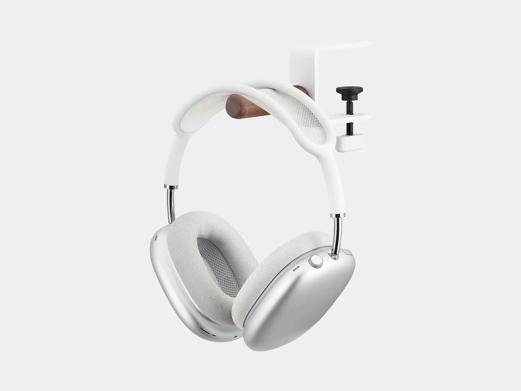 Premium Desk Mounted Headphone Hook - Space Saving Headset Holder for Gaming, Office & Home Use - Durable Metal Headphone Stand for Ergonomic Workspace Organization
