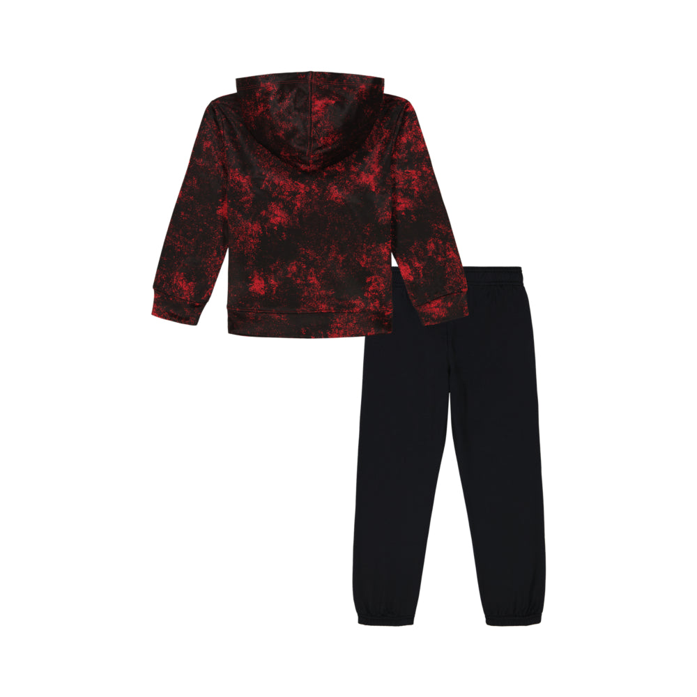 Under Armour Boys' Printed Full-Zip Hoodie & Pants Set - Toddler Athletic Outfit for Playground, Daycare & Outdoor Activities