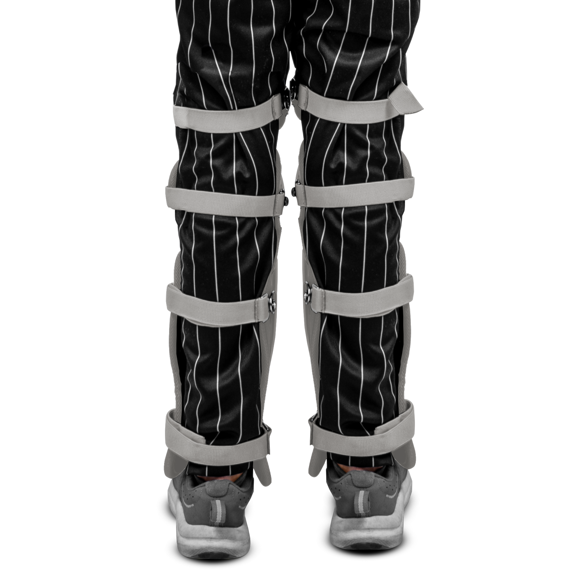 FORCE3 Defender Catcher Leg Guards for Baseball - Youth Size 12.5, Ages 6-9 | Protective Gear for Junior Catchers | Perfect for Little League Games & Practice