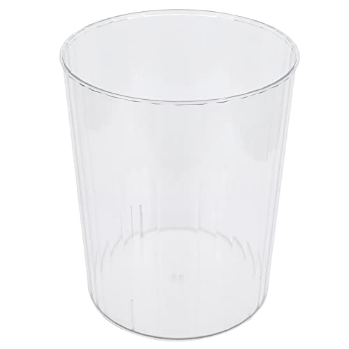 Cabilock Waste Paper Basket - Household Trash Can, Simple Garbage Bin with Lid, Flower Bucket for Office, Kitchen & Bathroom - Perfect for Home, Office & Garden Waste Disposal