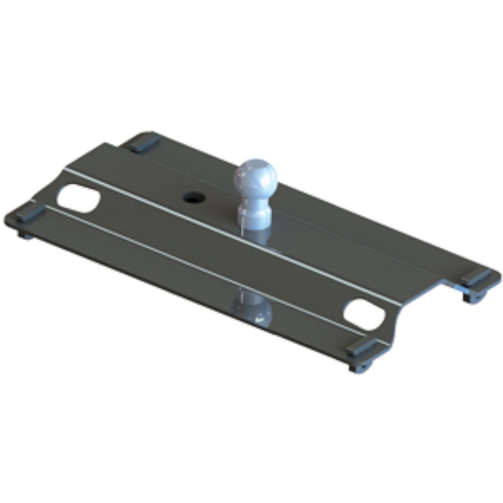 PullRite 2111 ISR Series 25K Gooseneck Adapter Plate with Ball - Heavy Duty Towing Solution for 5th Wheel Trailers, Horse Trailers & RVs - Perfect for Long Distance Hauling & Off-Road Adventures
