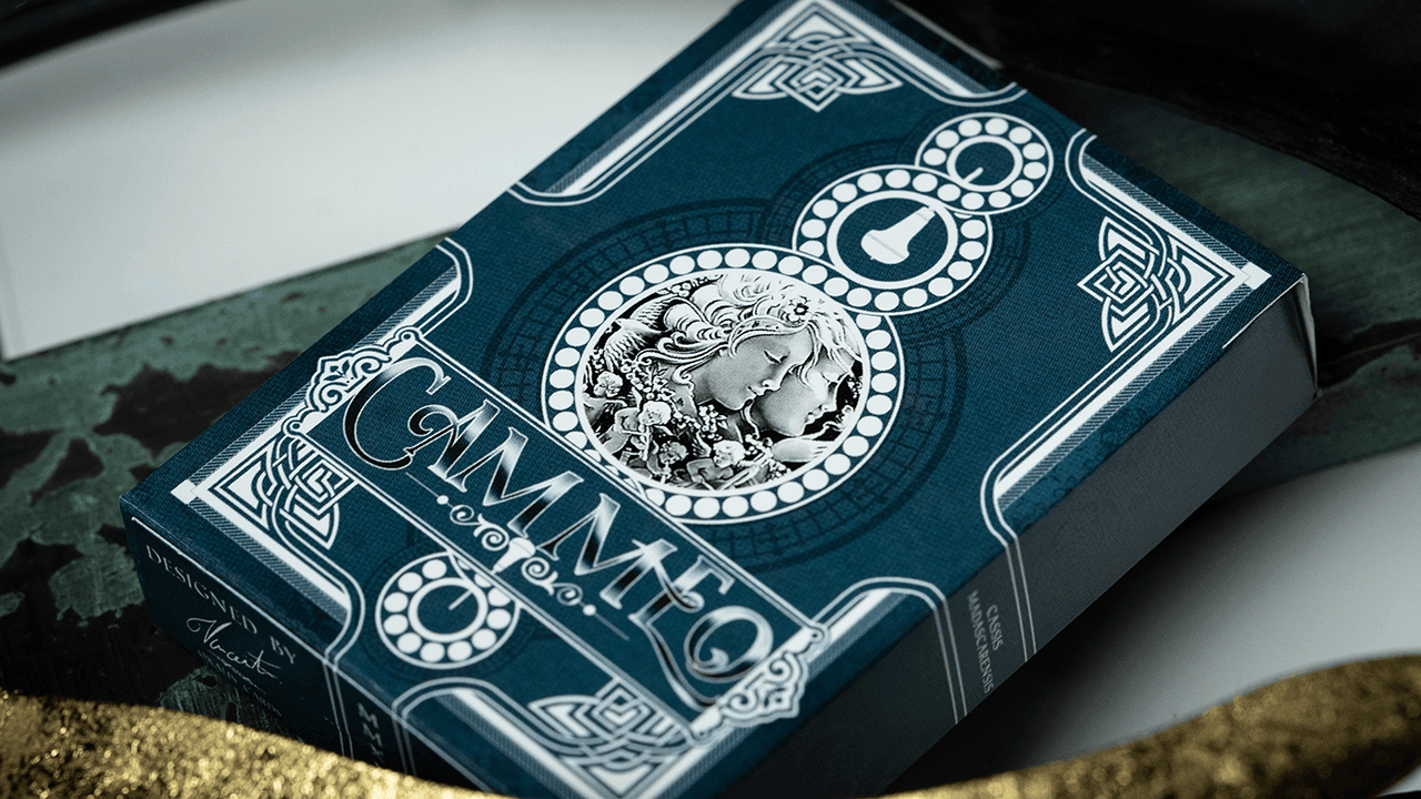 Premium Cammeo Playing Cards - Elegant & Durable Deck for Poker, Magic Tricks & Card Games | Perfect for Parties, Casino Nights & Family Game Nights