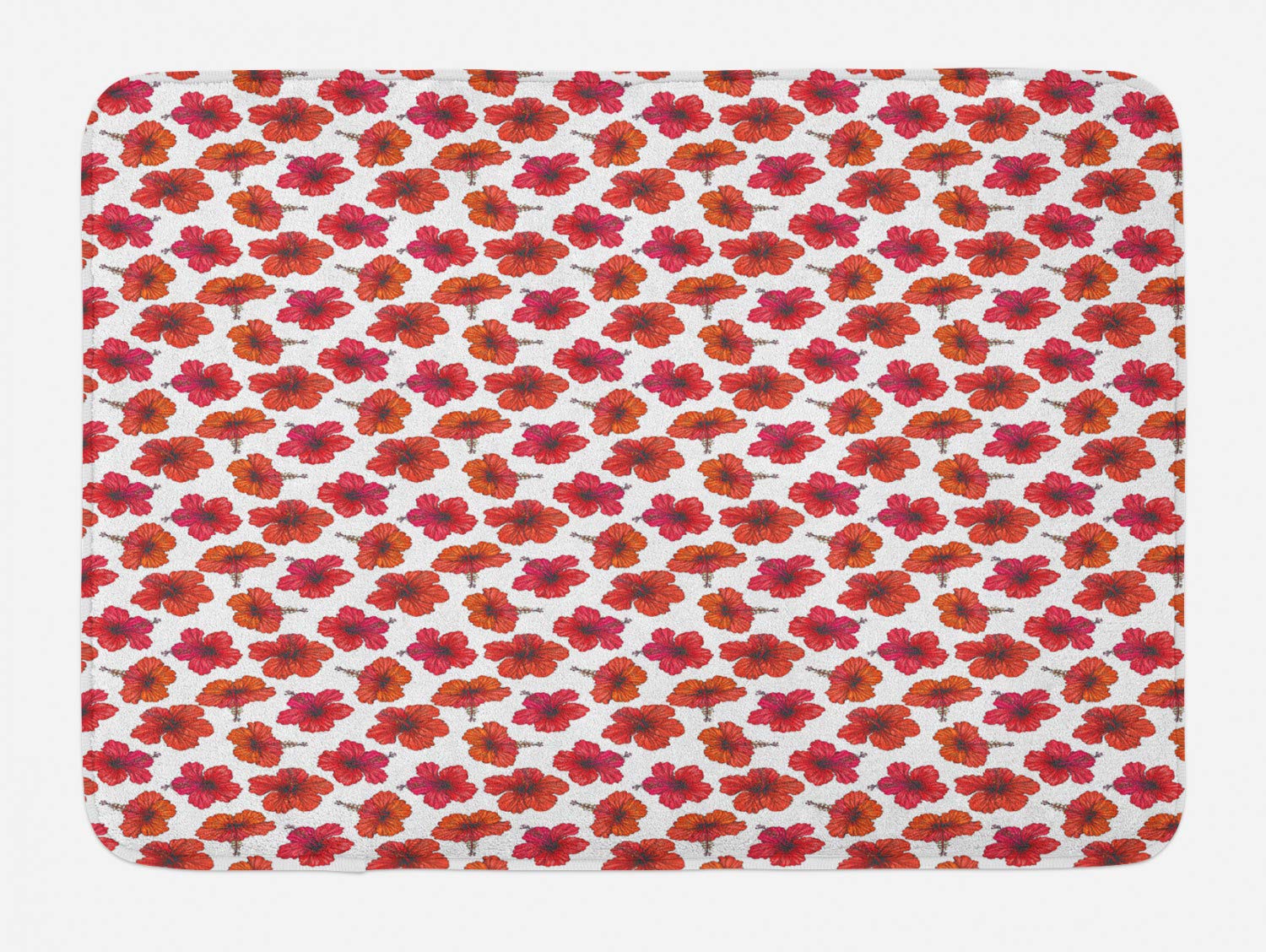 Ambesonne Non-Slip Floral Bath Mat - 30.2
