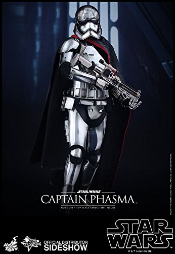 Hot Toys Star Wars Episode VII The Force Awakens Captain Phasma 1/6 Scale Collectible Action Figure - Perfect for Display, Gift Giving, and Star Wars Fans Collection