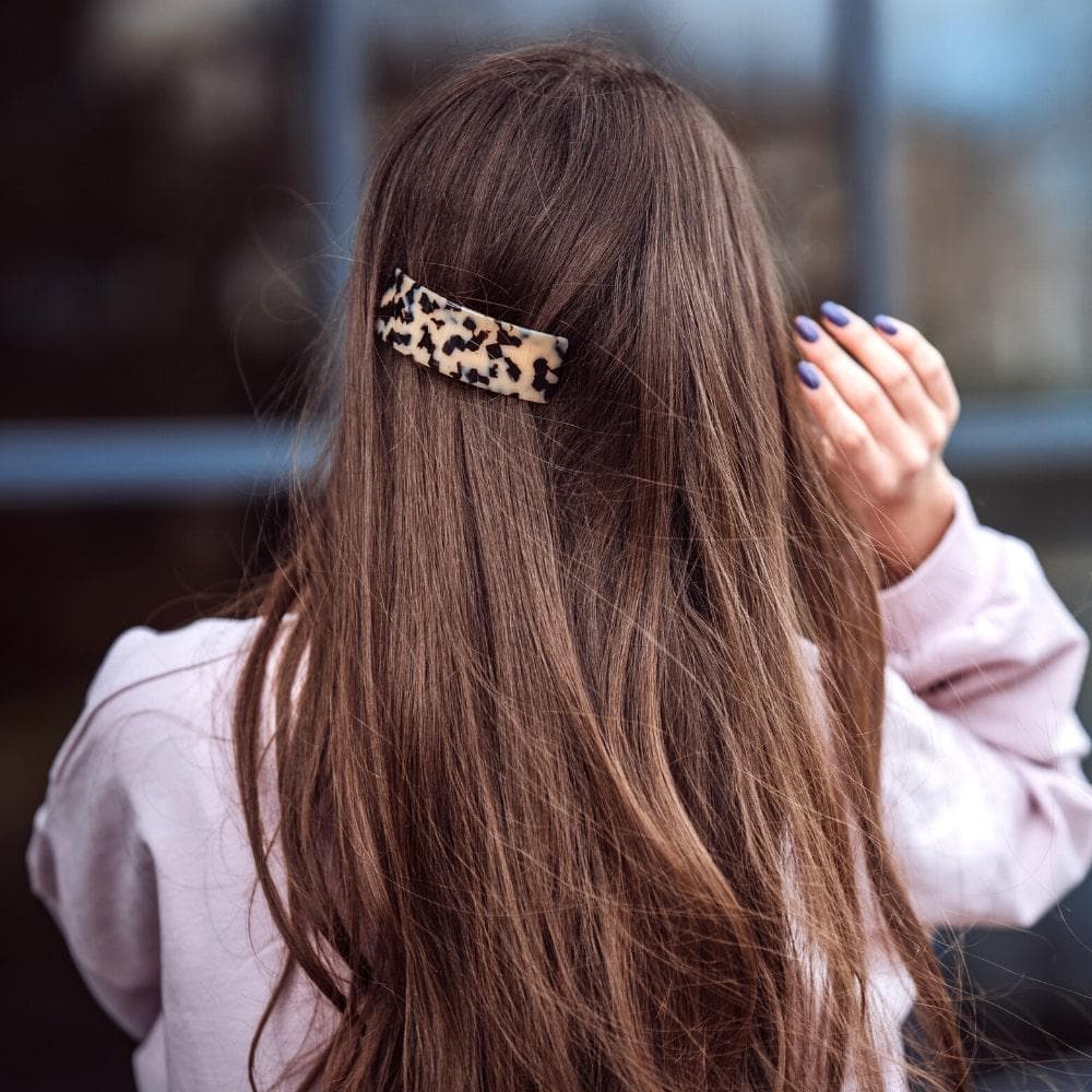 Elegant Wide Arched Hair Clip Barrette - Non-Slip Hair Accessories for Women & Girls (Perfect for Weddings, Parties & Everyday Styling)