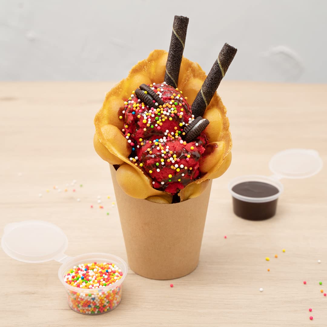 Restaurantware Bio Tek 12oz French Fry Containers - 100 Disposable Kraft Paper Charcuterie Cups with Incline Design | Stackable for Waffles, Chips, Popcorn | Perfect for Catering, Movie Nights & Party Snacks