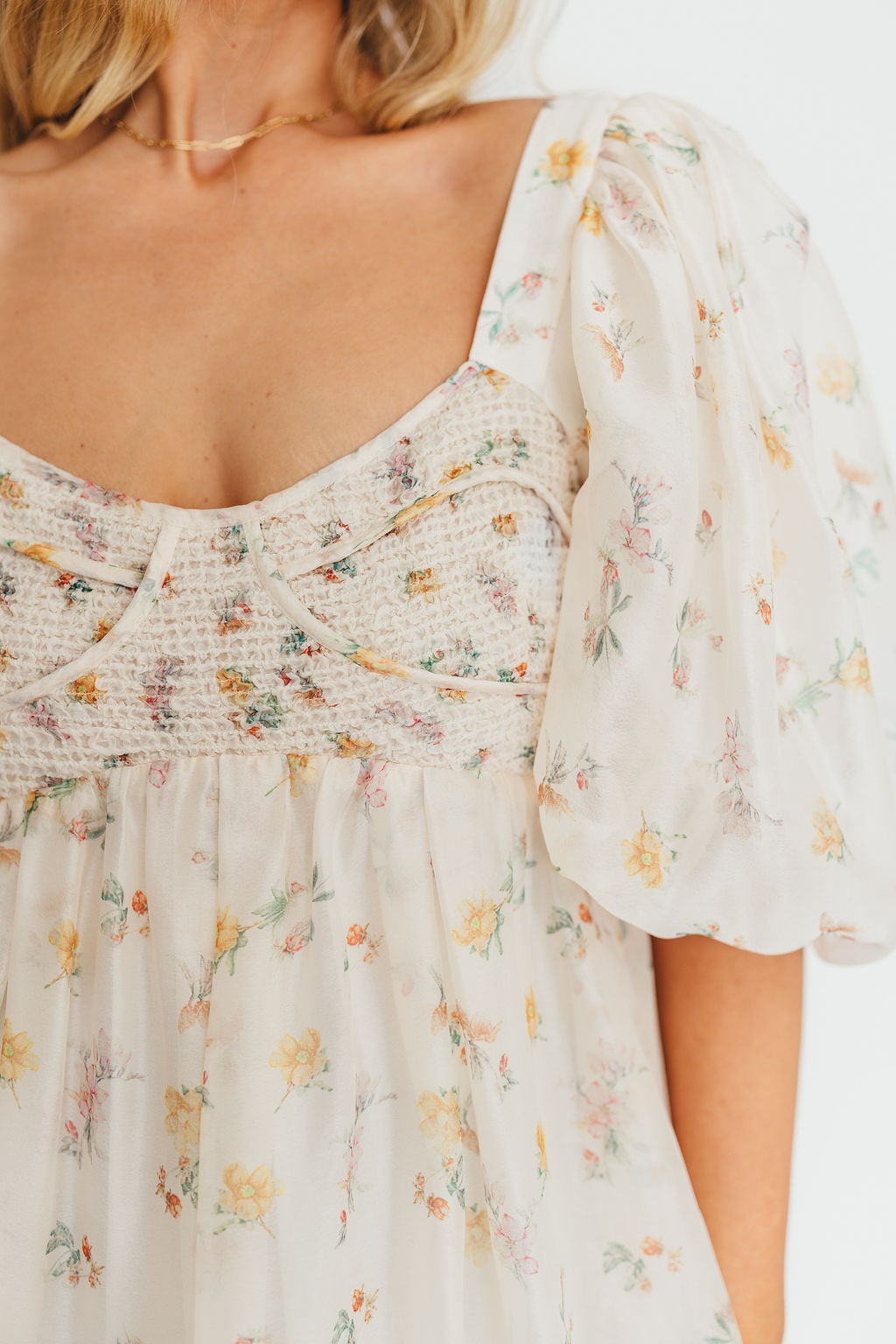 Harlow Maxi Dress - Tiny Yellow Floral Print, Bump Friendly Maternity Dress, Inclusive Sizing S-3XL | Perfect for Summer Vacations, Beach Weddings & Casual Outings