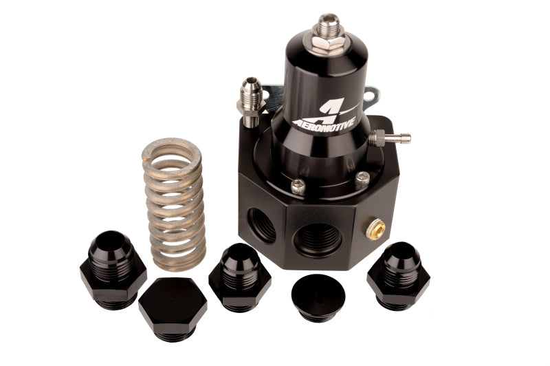 Aeromotive Pro Series EFI Boost Reference Fuel Pressure Regulator - High Performance for Turbo & Supercharged Engines - Ideal for Racing, Tuning & High-Power Builds