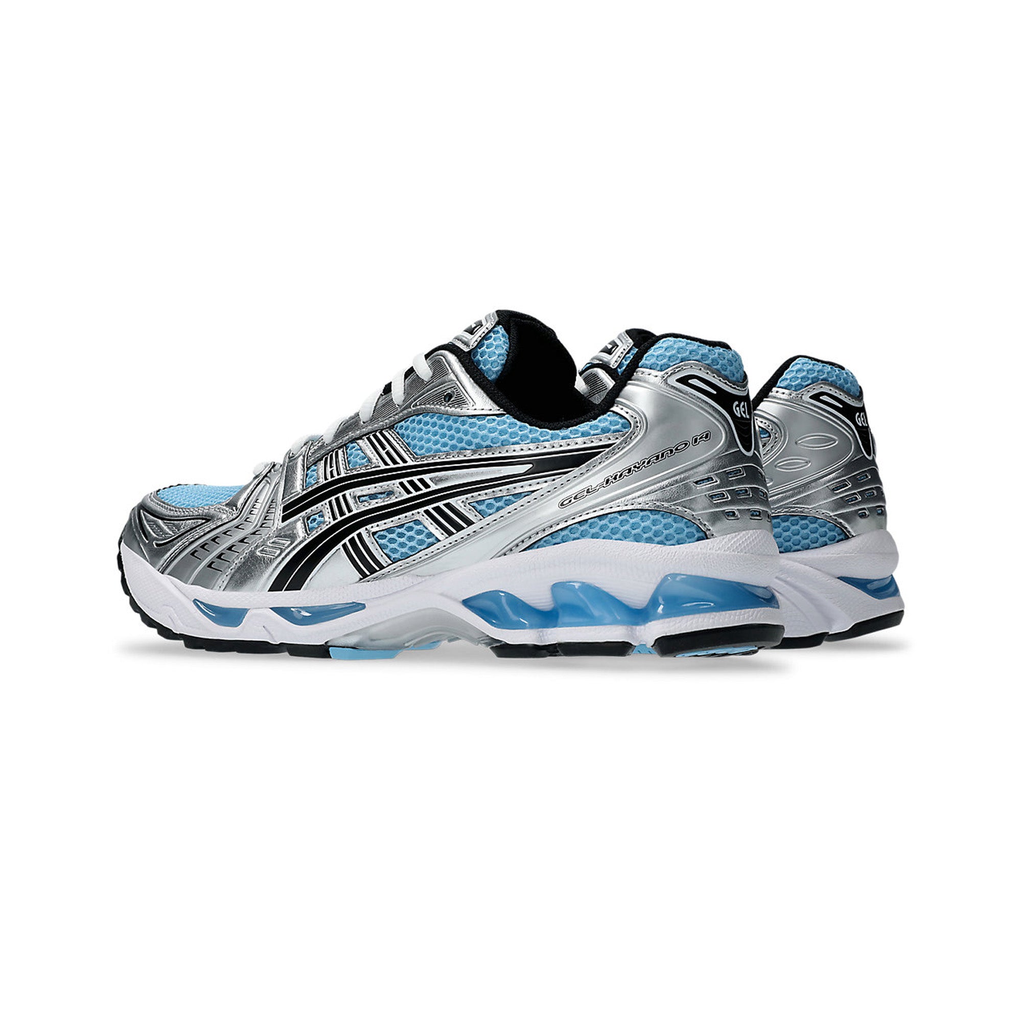 ASICS Gel Kayano 14 Running Shoes for Men & Women - Arctic Sky/Pure Silver Colorway (2025) - Lightweight Cushioned Sneakers for Jogging, Gym Workouts & Everyday Wear