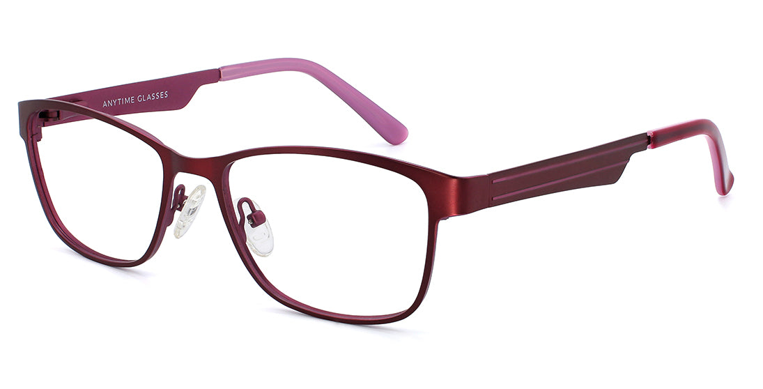 MW16162 Wine/Purple Reading Glasses - Stylish & Comfortable for Reading, Working, and Computer Use