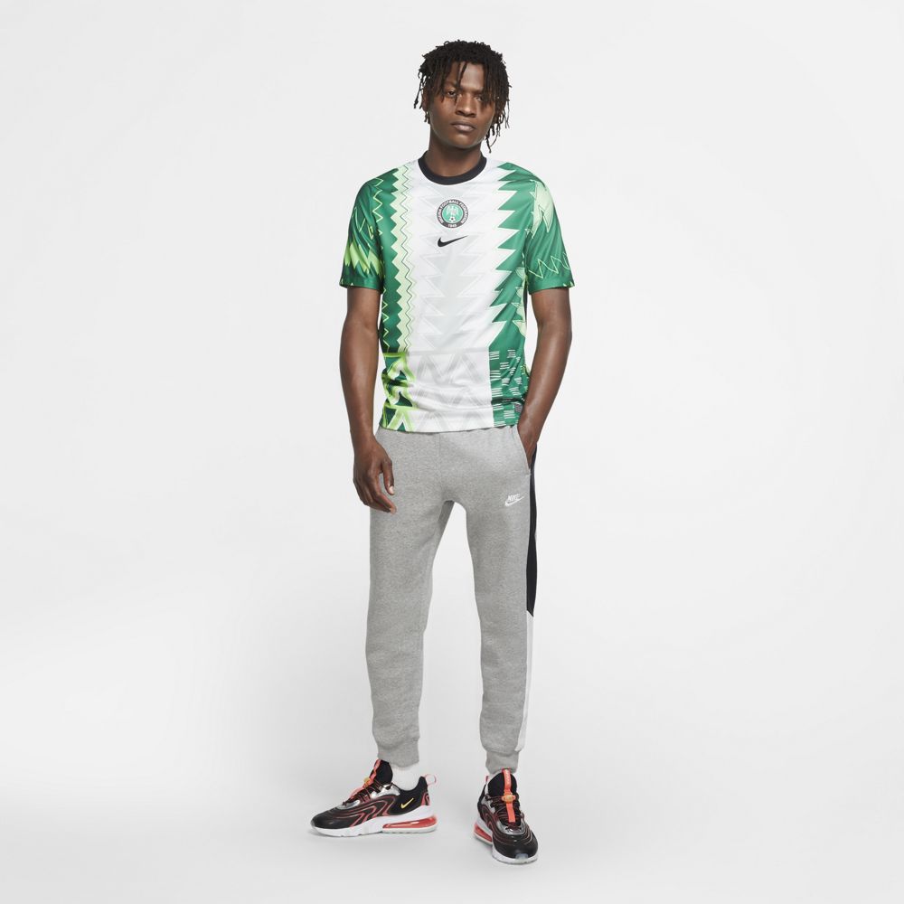 Nike Nigeria 2020 Stadium Home Men's Soccer Jersey - Authentic Football Shirt for Fans & Players - Perfect for Matchdays, Training & Casual Wear