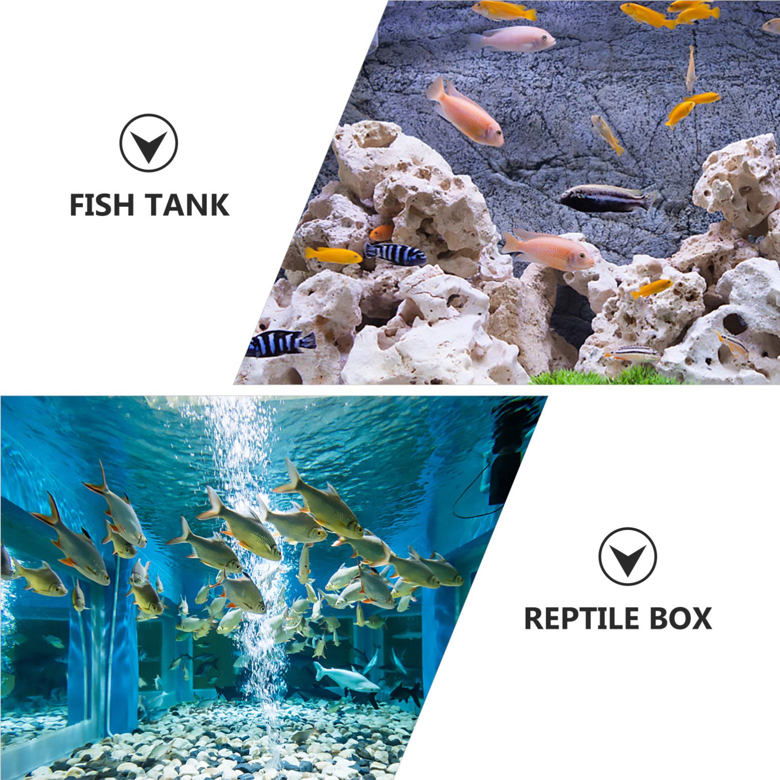 Balacoo Aquarium Sponge Roll - 2 Pack Pre-Foam Sponge Filter Media for Fish Tank, Aquarium Intake Cover, Biological Filtration (Perfect for Freshwater & Saltwater Tanks, Shrimp Breeding, and Betta Fish Habitats)