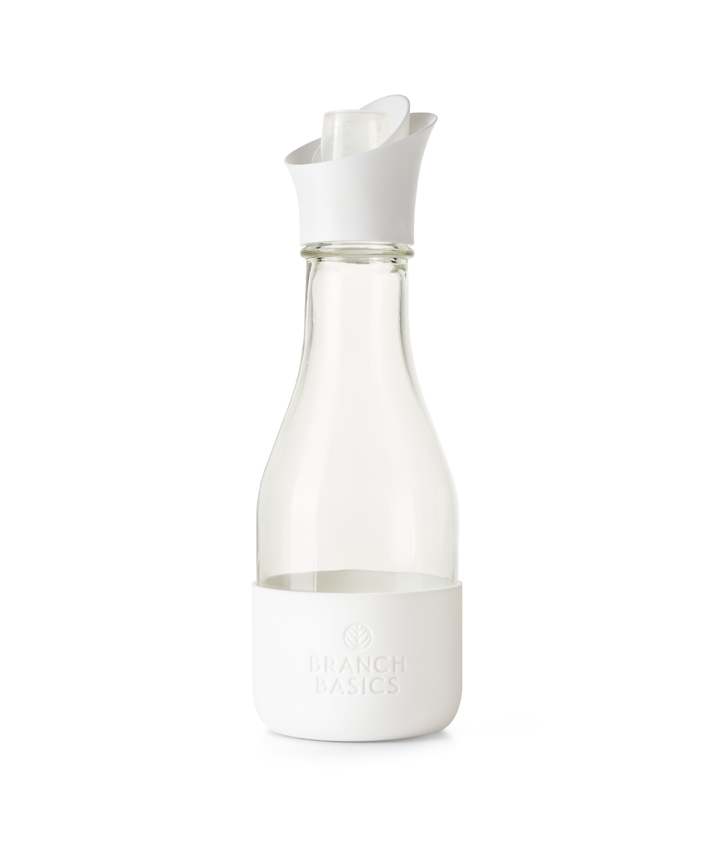 Glass Laundry Detergent Bottle Replacement - Durable Refillable Dispenser for Liquid Soap & Fabric Softener | Perfect for Laundry Room, Home & Commercial Use