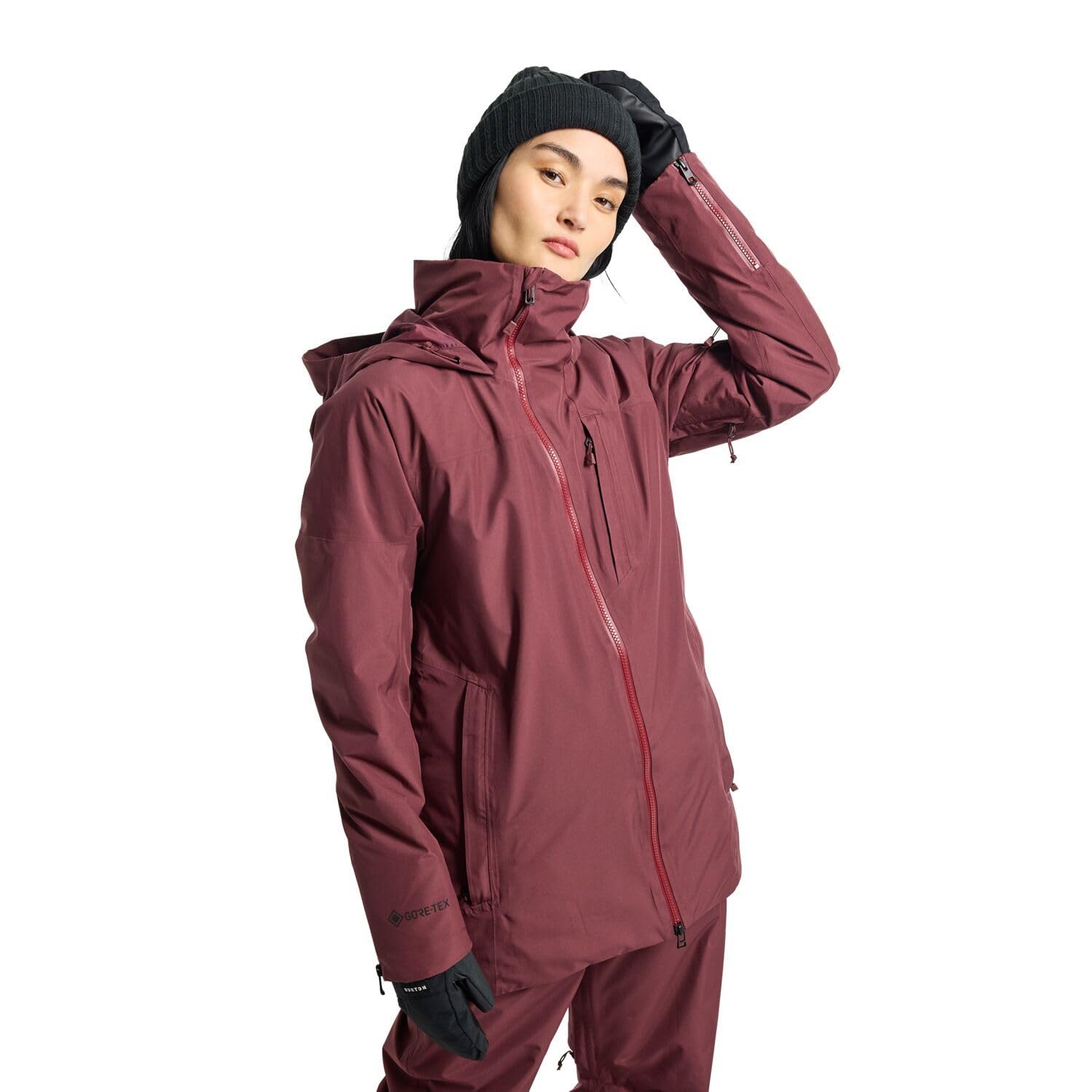 **Burton Women's Gore-Tex Pillowline Insulated Jacket - Waterproof, Warm Winter Coat for Skiing, Snowboarding & Outdoor Adventures**