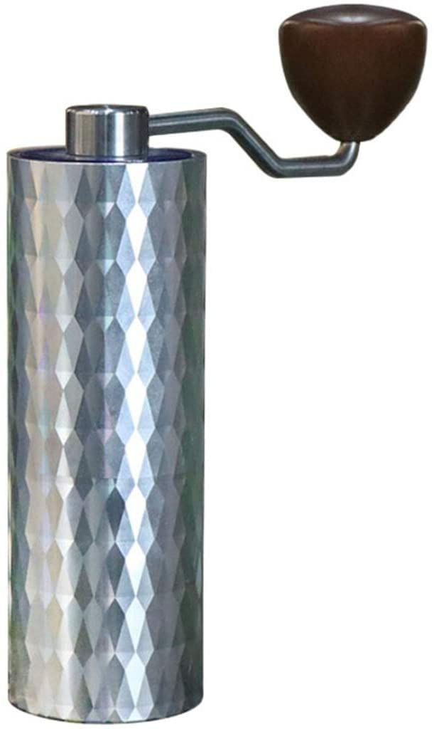 Premium Manual Coffee Grinder - Adjustable Burr Mill for Espresso, French Press & Pour Over - Portable Hand Crank Bean Grinder for Home, Camping & Travel