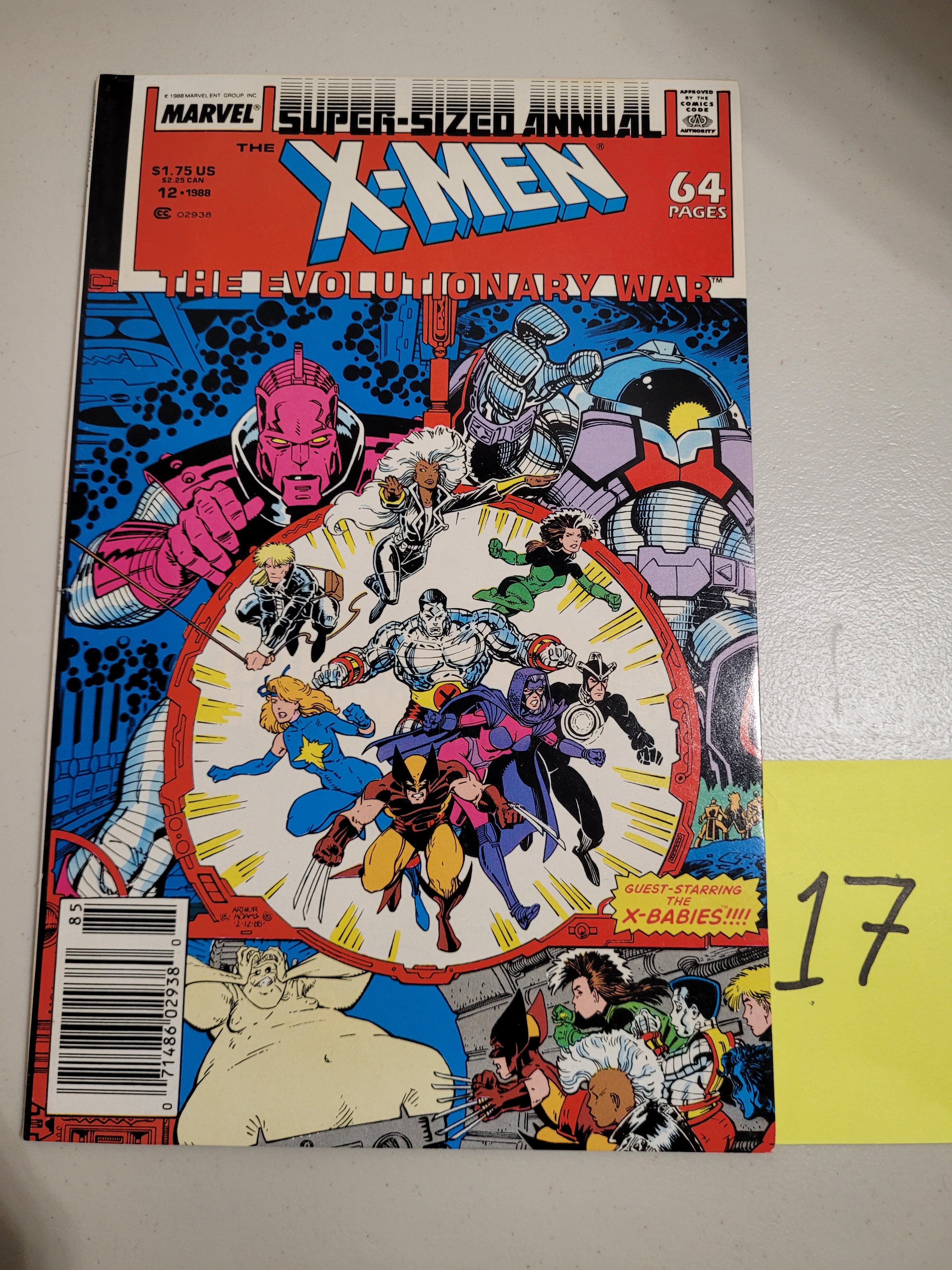 Marvel Comics X-Men Annual #12 (1988) - High Evolutionary & X Babies | Rare Collectible Comic Book for Marvel Fans & Collectors | Perfect for Display, Gifts & Comic Book Collections
