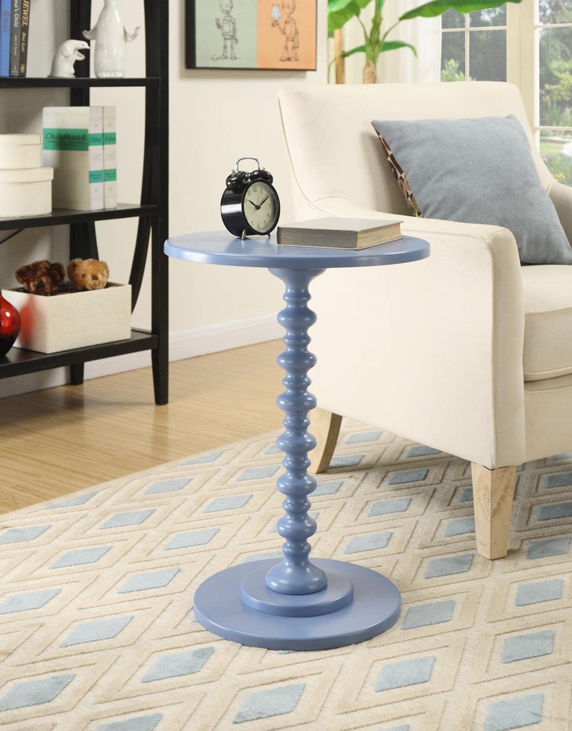 Convenience Concepts Palm Beach Spindle Table 17.75