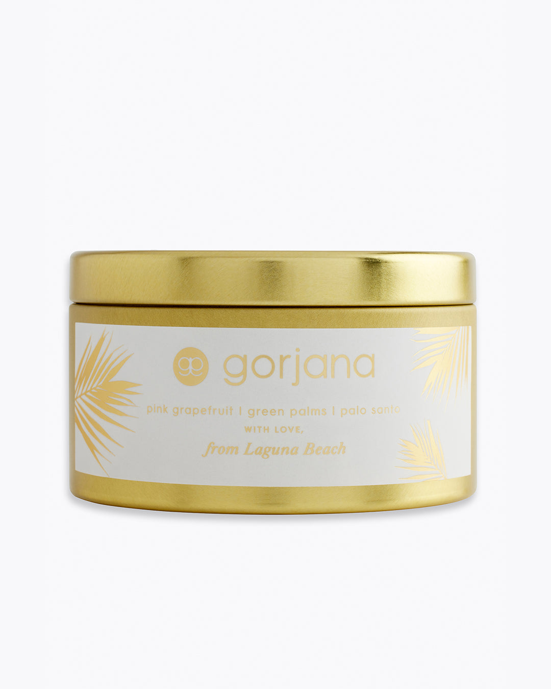 5oz Gold Tin Candle - Handmade Soy Wax Candle with 50+ Hour Burn Time, Natural Essential Oils - Perfect for Home Decor, Relaxation & Gifts