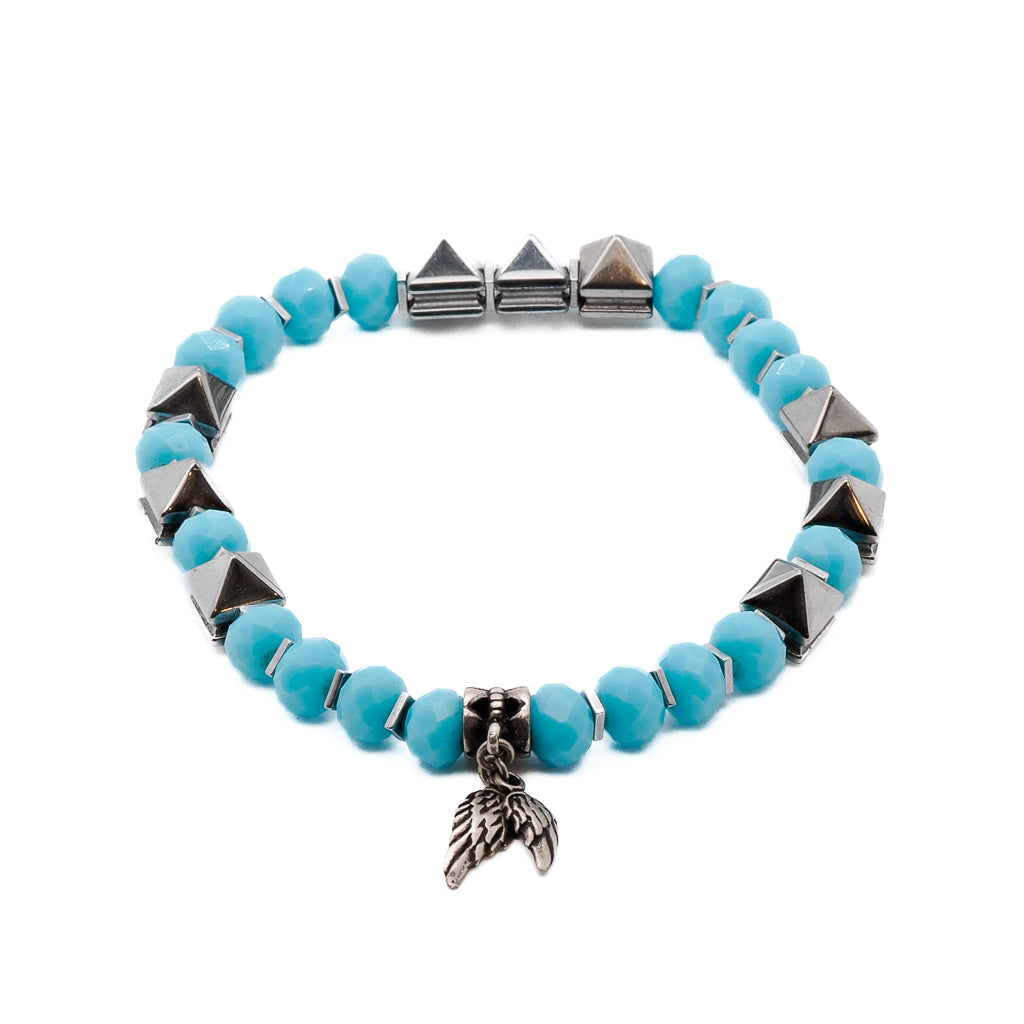 Angel Wings Beaded Anklet - Elegant Bohemian Ankle Bracelet for Women, Adjustable Chain with Bead Charm | Perfect for Beach, Festival, and Summer Outfits