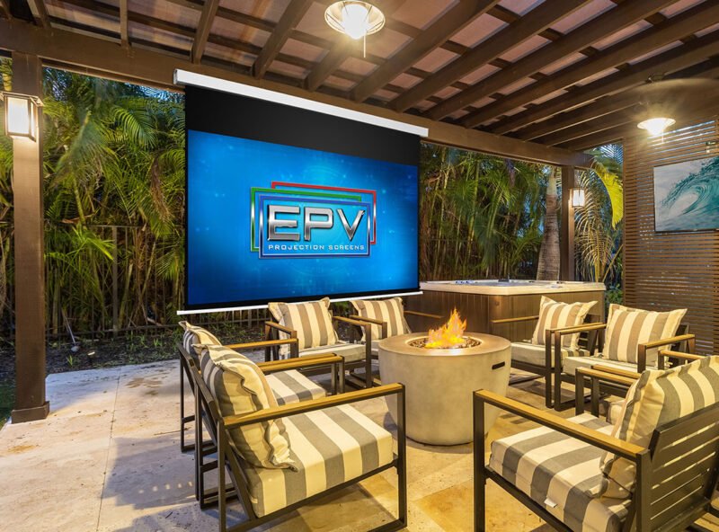 EPV Twilight Tension Wireless Projector Screen - 100