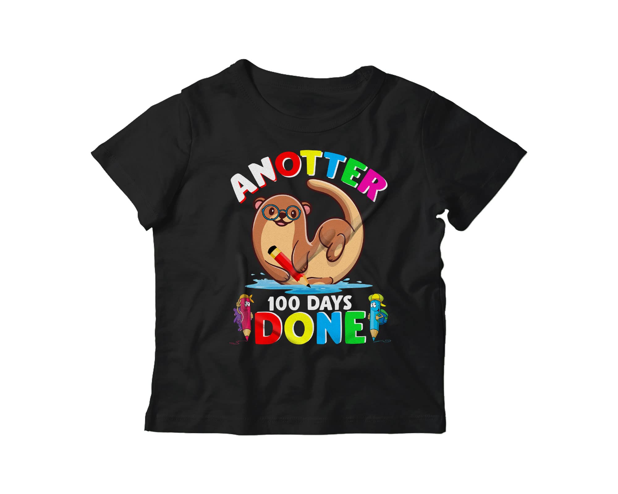 Anotter 100 Days of School T-Shirt - Cute Otter Design for Kids & Otter Lovers - Unisex Gift for 100th Day Celebration - Perfect for School Events, Birthdays & Animal Lovers