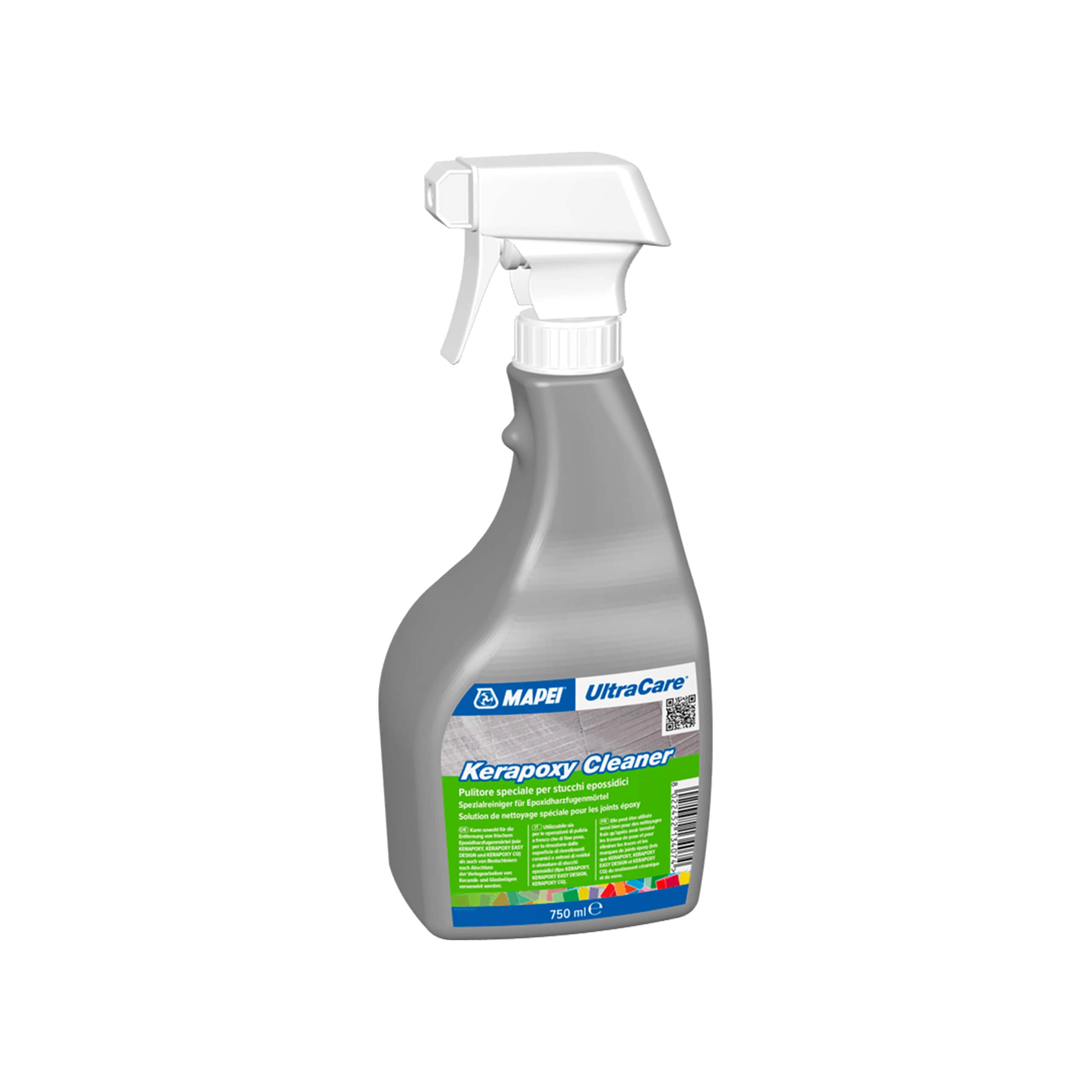 Mapei Kerapoxy Cleaner 750ml Spray Bottle - Professional Epoxy Resin & Grout Cleaner for Tile, Stone & Floor - Perfect for Bathroom, Kitchen & Commercial Cleaning