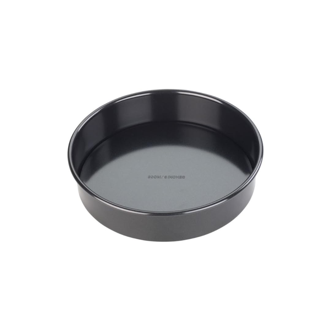 Non-Stick 8 Inch Sandwich Pan - Black Ceramic Coated Frying Pan for Grilled Cheese, Pancakes & Breakfast - Oven & Dishwasher Safe Cooking Pan for Kitchen & Camping