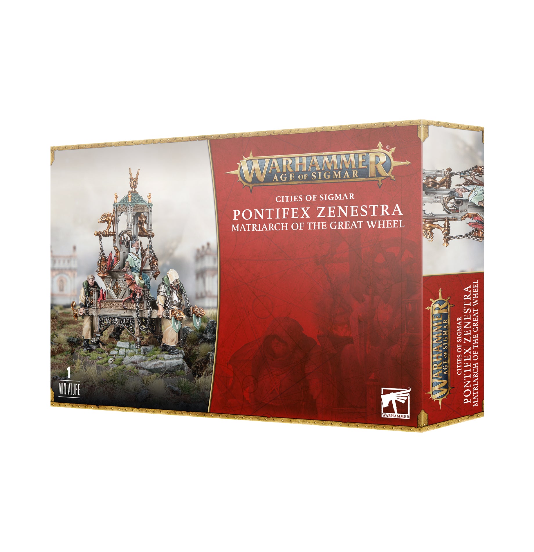 Age of Sigmar Cities of Sigmar: Pontifex Zenestra Matriarch of the Great Wheel Miniature - Warhammer Fantasy Battle Game Collection - Perfect for Tabletop Gaming and Display