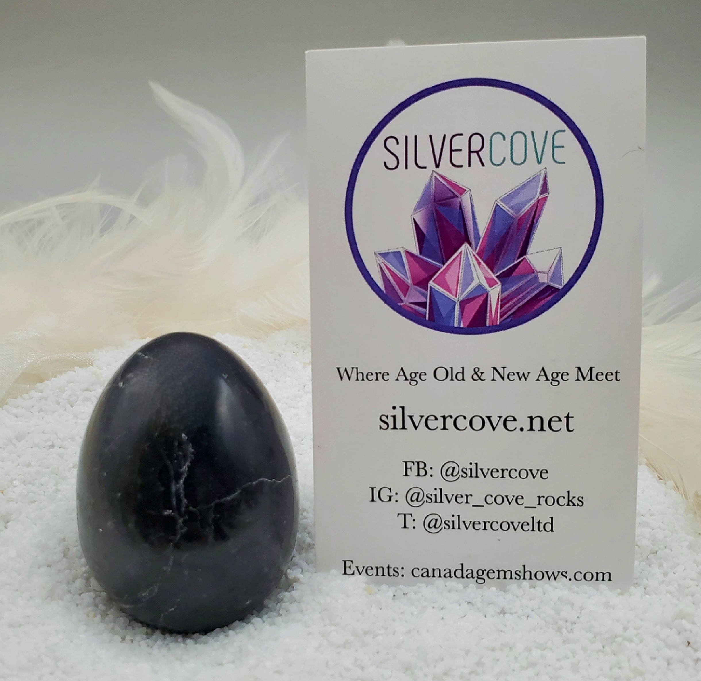 Black Onyx Egg - Natural Healing Crystal for Meditation, Energy Balancing & Home Decor | Perfect for Yoga, Feng Shui & Spiritual Gifts