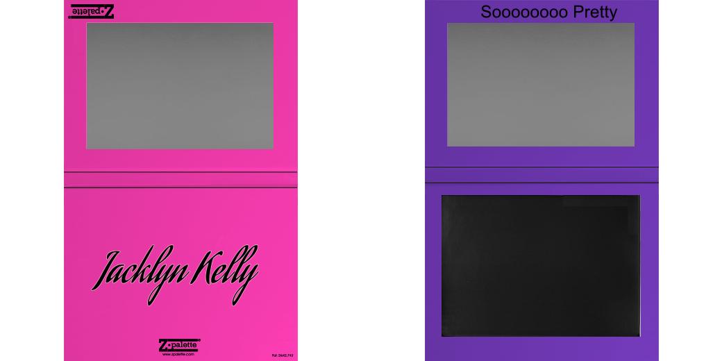 Custom Extra Large Magnetic Makeup Palette - Professional Empty Eyeshadow & Blush Organizer for Travel & Home Makeup Storage