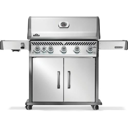 Napoleon Rogue PRO 625 SIB Stainless Steel Gas Grill - Outdoor BBQ Grill for Backyard, Patio, and Tailgating Parties