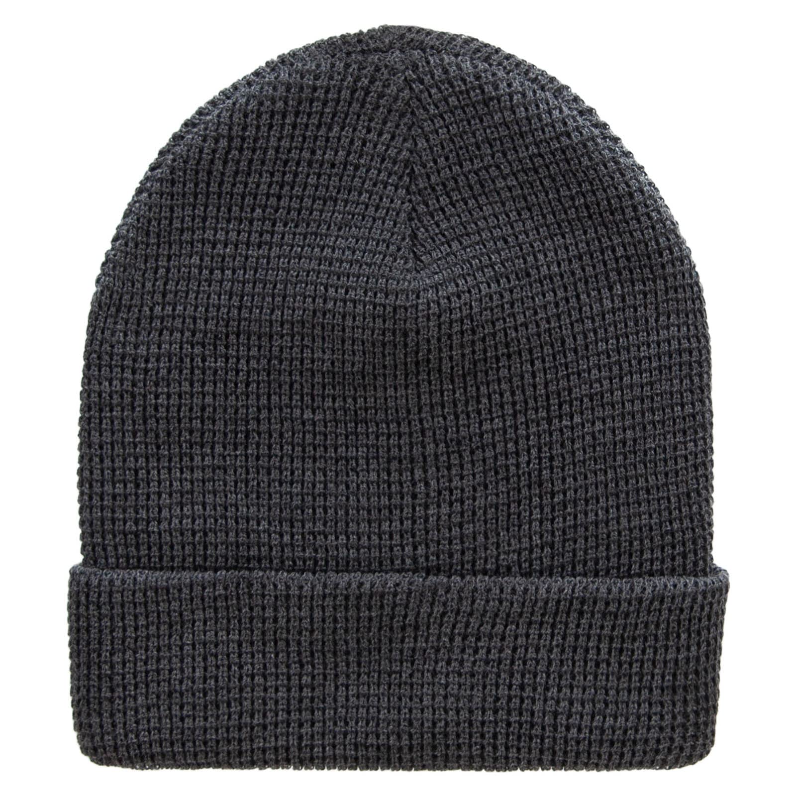 Cozy Waffle Knit Cuff Beanie Hat for Men & Women - Winter Warm Stretchy Slouchy Beanie - Perfect for Skiing, Snowboarding & Outdoor Activities