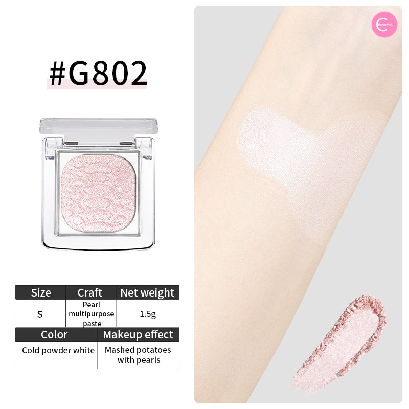 CHEERYEP Chameleon Multi-Use Glow Pot - Versatile Single Eyeshadow for Day & Night Makeup, Highlighter & Body Glow | Perfect for Parties, Festivals & Special Occasions