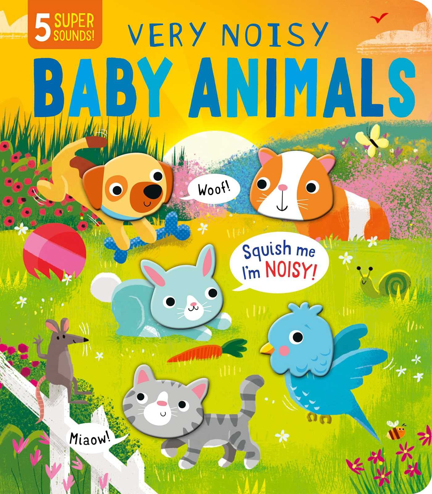 Squishy Sounds: Noisy Baby Animal Toys for Sensory Play - Perfect for Toddlers, Infants & Early Learning Development