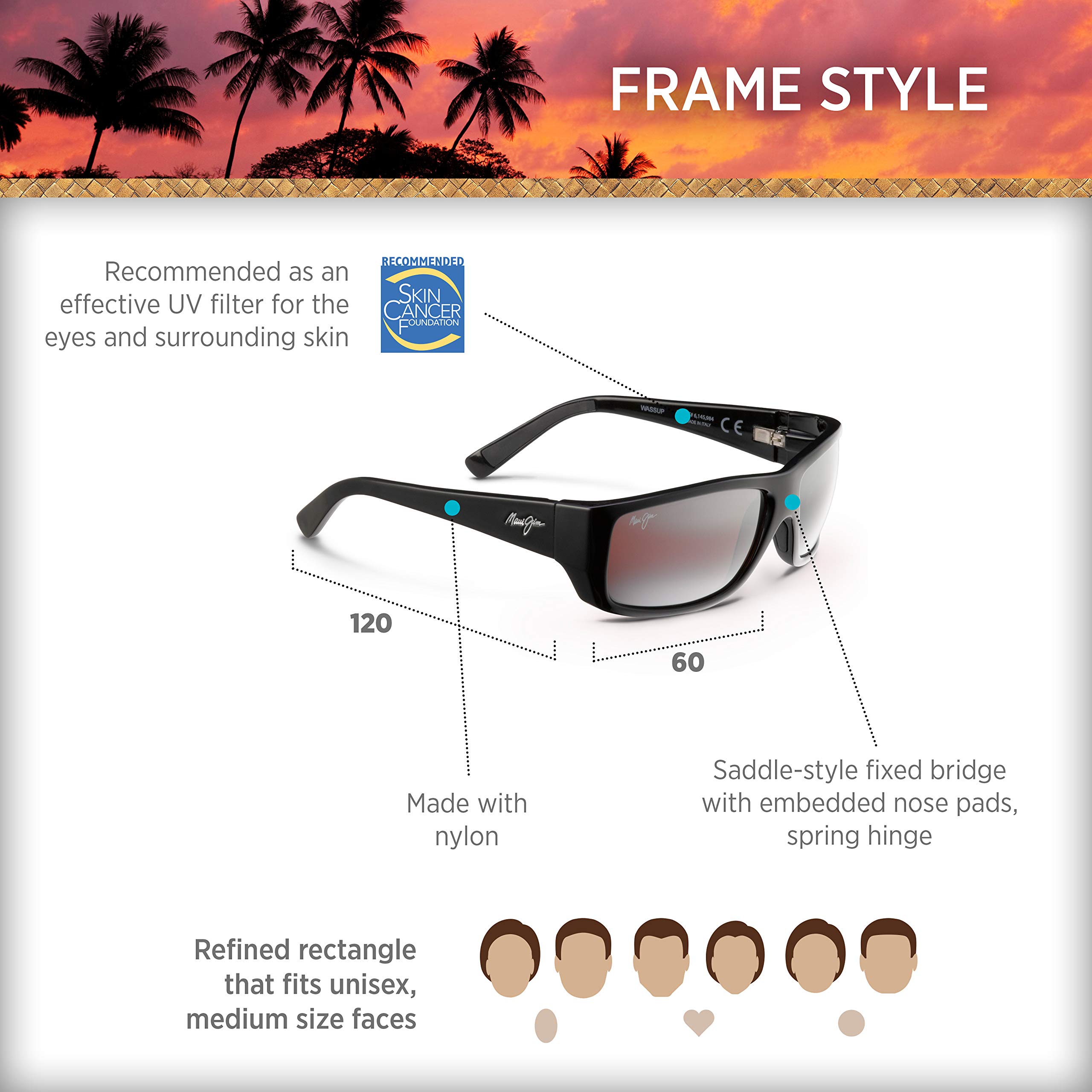 Maui Jim Koki Beach Polarized Reading Sunglasses for Women - Beach & Driving